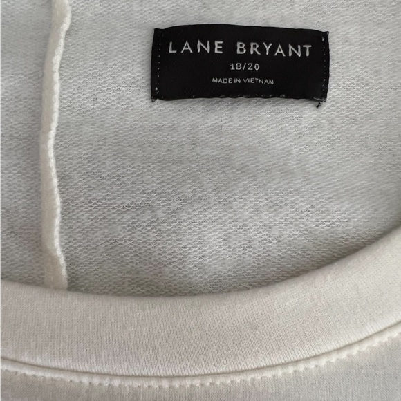 Lane Bryant "Dear Santa I've Been Good" 3/4 Sleeve Sweat Shirt Size 18/20 - Picture 5 of 6